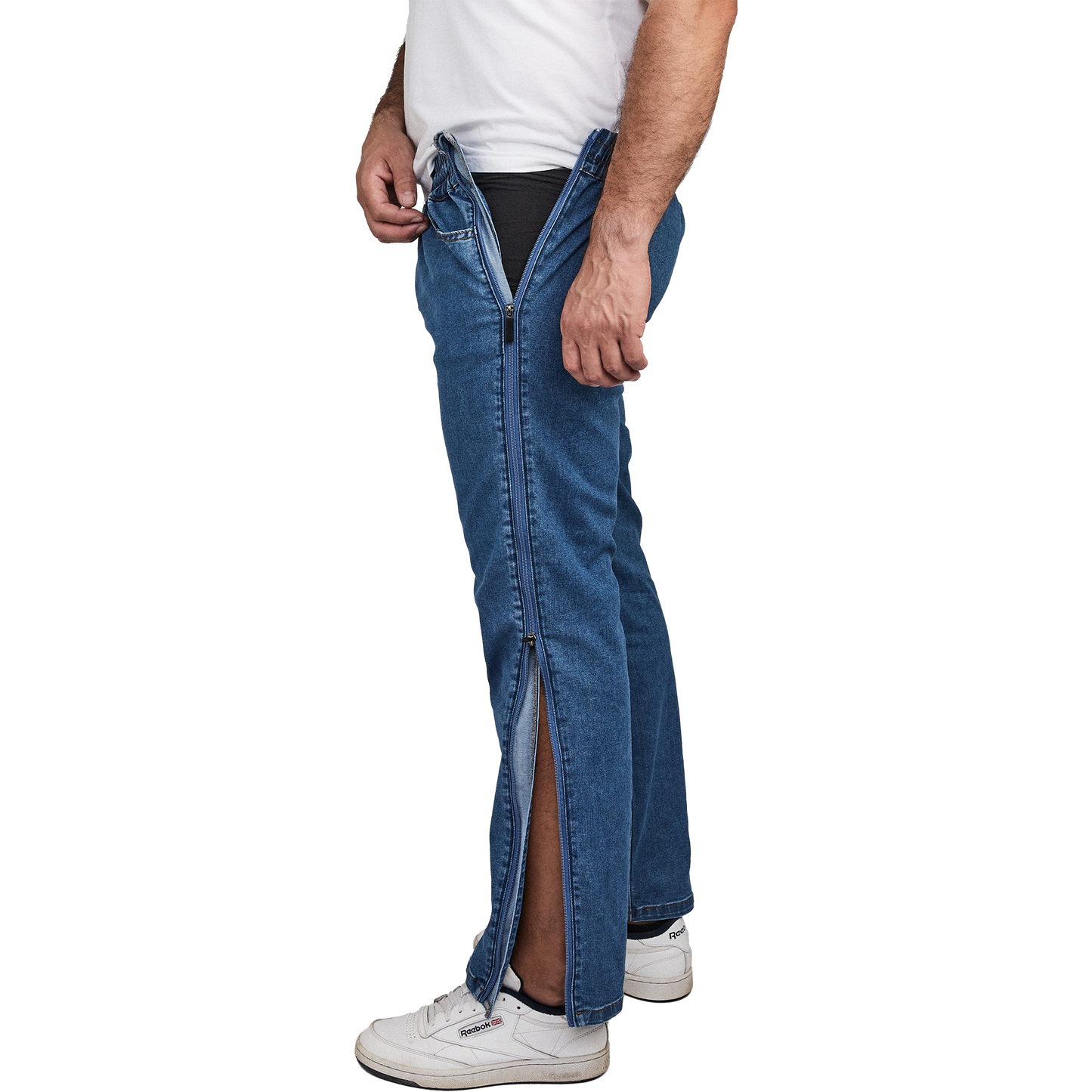 Amarillo Jeans Stretch Unisex Blå